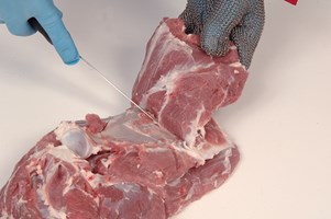 Shoulder – partly boned and fully trimmed Meat Cut Spec Step 4